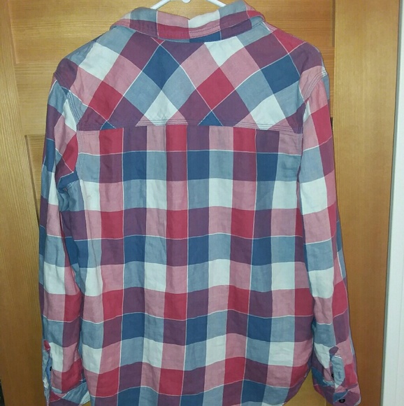 Nordstrom Treasure & Bond Flannel Shirt - Picture 4 of 5